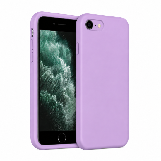 Deluxe Premium Liquid Silicone Back Case for iPhone 