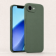 Deluxe Premium Liquid Silicone Back Case for iPhone 