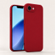 Deluxe Premium Liquid Silicone Back Case for iPhone 