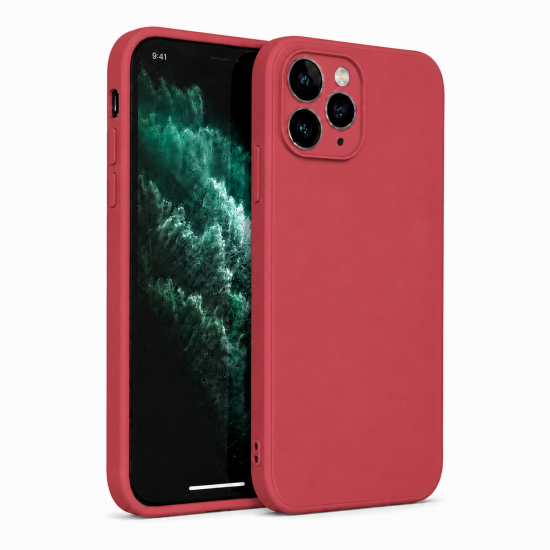 Deluxe Premium Liquid Silicone Back Case for iPhone 