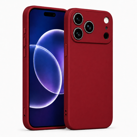 Deluxe Premium Liquid Silicone Back Case for iPhone 