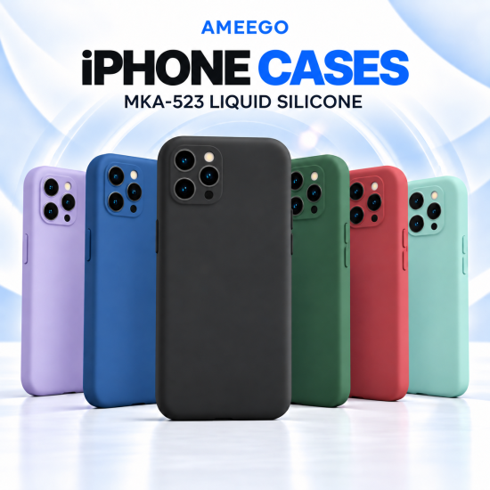 Deluxe Premium Liquid Silicone Back Case for iPhone 