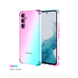 Gradient Silicon Gel Case for Samsung – Stylish Dual-Tone Protection