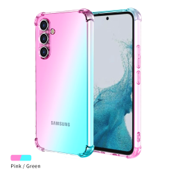 Gradient Silicon Gel Case for Samsung – Stylish Dual-Tone Protection