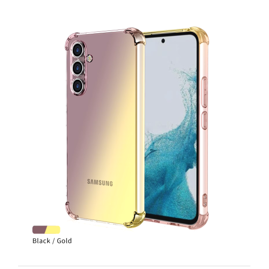 Gradient Silicon Gel Case for Samsung – Stylish Dual-Tone Protection