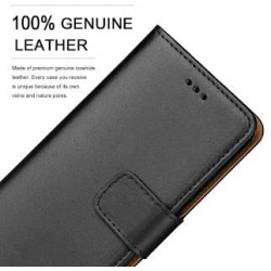 Genuine Leather Wallet Case for Huawei - Choice of Models 