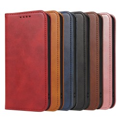 Luxury Magnetic Multifunctional Card Slot Wallet PU Leather Case for iPhones 