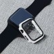 2 In 1 Tempered Film Hard PC Case for Apple Watch Series 3 4 5 6 se 7 8  38/40/41/42/44/45mm