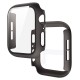 2 In 1 Tempered Film Hard PC Case for Apple Watch Series 3 4 5 6 se 7 8  38/40/41/42/44/45mm
