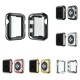 Silicone Plated TPU Waterproof Cover Case for iWatch (Series 1-6, SE) – 40mm and 44m