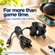AMEEGO 20W USB-C Mains Charger with Built-in Cable for USB-C Phone or Nintendo Switch 