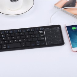 Bluetooth Keyboard with Touchpad 