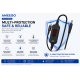 AMEEGO USB-C PD to DC Power Cable 100W – 5.5 x 2.5mm Adjustable DC Power Trigger Cables with 34 Universal DC Adapter Tips 