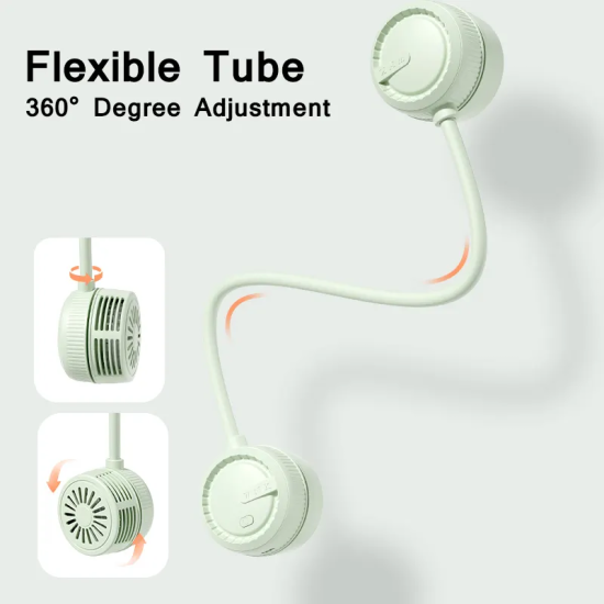 Adjustable Bladeless Foldable Neck Fan - 4 Colours
