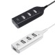 4 Ports Multi USB  Splitter 2.0 USB Hub Adapter for PC Mac Desktop Computer