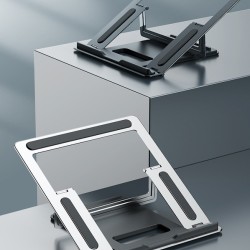 Universal Aluminum Alloy Laptop/Tablet Adjustable Desktop Foldable Portable stand Holder  