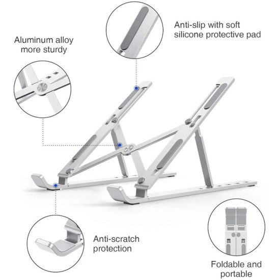 Aluminium Alloy Computer Laptop Stand