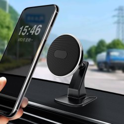 Dashboard 360 Degree Mobile Phone Automatic Magnetic Car Holder