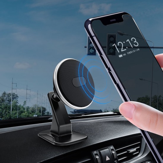 Dashboard 360 Degree Mobile Phone Automatic Magnetic Car Holder