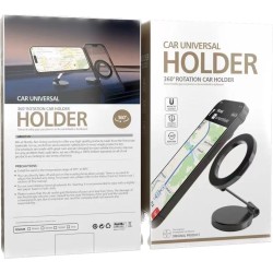 Magnet Safe Magnetic Folding Phone Holder - 360 Degree Rotation