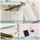 Magnetic Leather Bookmark 