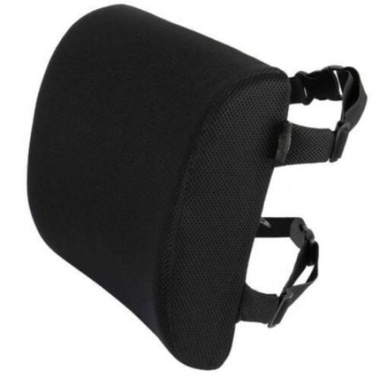 Adjustable 3D Mesh Memory Foam Back Support Cushion Office Chair and Car Seat Cushion Lumbar Support Back Pillow