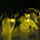 Halloween Bat Décor Solar Light with 8 Modes - Indoor/Outdoor