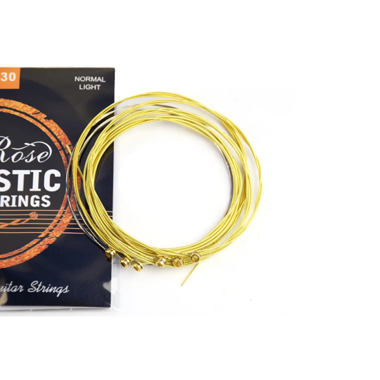 Acoustic Guitar Strings - 1 Set - Normal Light Gauge 11-50