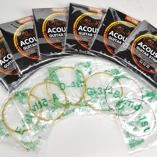 Acoustic Guitar Strings - 1 Set - Normal Light Gauge 11-50