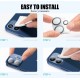 All in One Design 3D Full Cover Silk print Camera Lens Protectors for iPhone 11 TO 15 Models