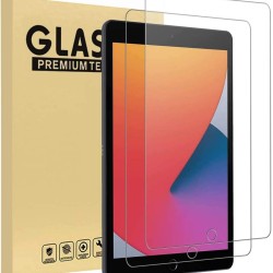2 Pack Tempered Glass for iPad Series 7.9'/8.3'/9.7'/10.2'/10.5'/10.9'/11'/12.9'