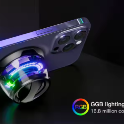 G200 Bluetooth Portable Magnetic RGB Speaker - Black