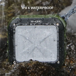 W-King S7 Shockproof Waterproof Bluetooth Wireless Speaker With Microphone