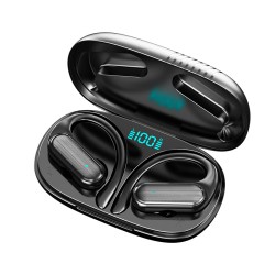A520 Open-Ear TWS Stereo Running Headphone Air Conduction True Wireless Outdoor Sport Earphone Ear Hook HiFi Headset with Microphone