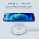 15W Magnetic Qi Wireless Charger Pad (Magnet Safe) Silver