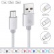 Nylon Braided Fast Charging USB Data Cable for Micro USB Wire Long 1M 2M 3M in 11 Colours   
