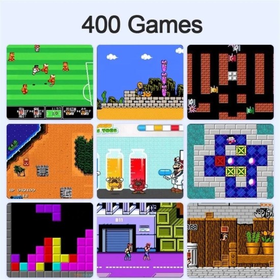 Classic Game Console 400/800 Games Support Two Players