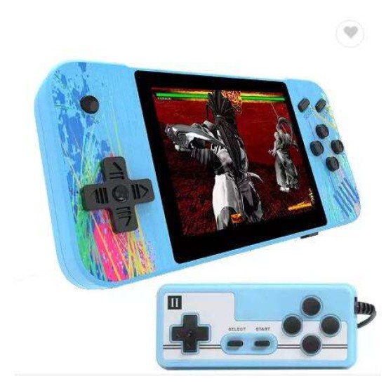 Retro Video Game Console 800 Classic FC Games 3.5'' Screen 1200mAh Rechargeable Battery Portable Game Console Support TV Connect