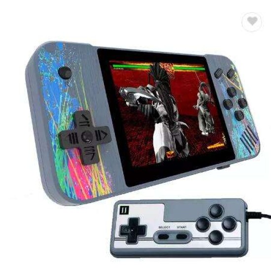 Retro Video Game Console 800 Classic FC Games 3.5'' Screen 1200mAh Rechargeable Battery Portable Game Console Support TV Connect