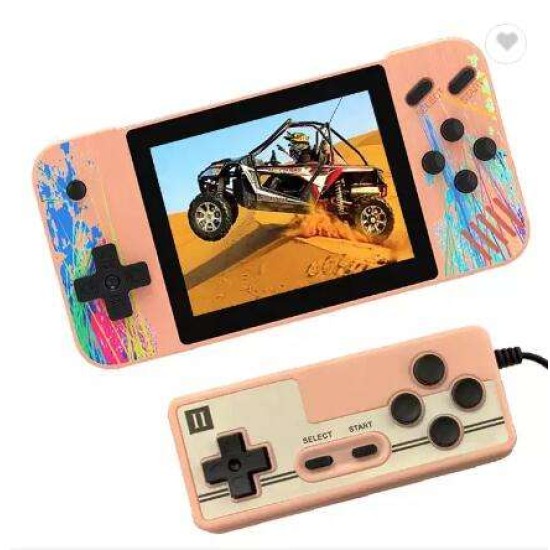 Retro Video Game Console 800 Classic FC Games 3.5'' Screen 1200mAh Rechargeable Battery Portable Game Console Support TV Connect