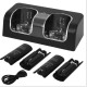 Dual Charging Station Dock and Battery Pack Kit for Wii/Wii U Remote Controller