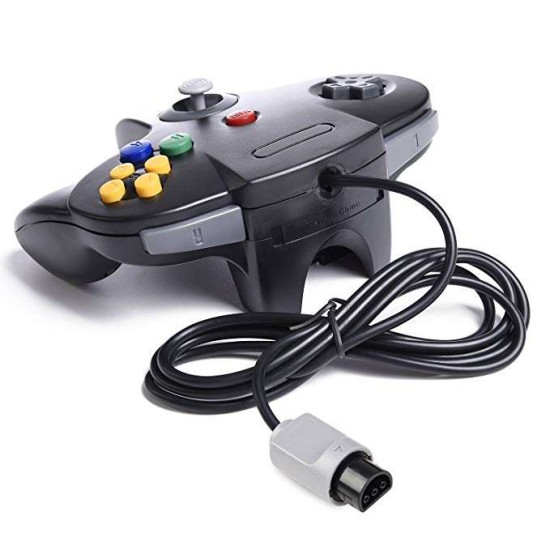 Wired Game Controller for Nintendo N64 (Console plug)