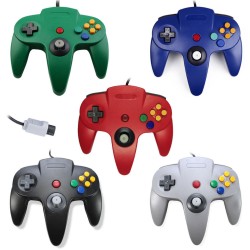 Wired Game Controller for Nintendo N64 (Console plug)