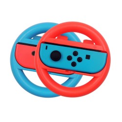 Pair of Steering Racing Wheel Game Grip Handle for Nintendo Switch Console