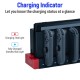 USB 2.0 4 in 1 Dock Charging Station for Joy-Con with LED Indicator PG-9186  for Switch Dock