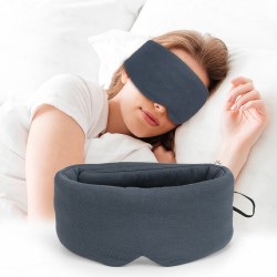 Sleep Mask - Adjustable Soft Blackout Eye Mask for Travel/Sleeping/Nightshift/Naps