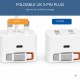 AMEEGO 30W GaN UK Charger with Retractable USB-C Cable & USB-C Port