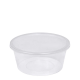 Round Heavy Duty Plastic Food Containers with Lids  8oz - Case of 450