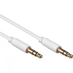 Audio AUX Cable - 3.5mm to 3.5mm Jack to Jack Stereo Car Audio Cable ( L=L+3.5mm)