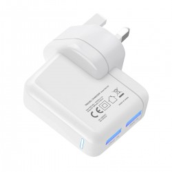 Dual USB Mains Charger 3.1A
